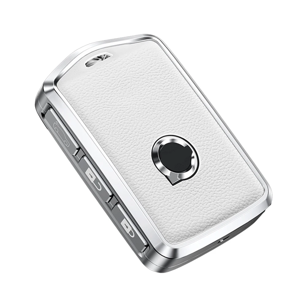 Per Volvo Per Volvo Xc40 Key Cover Per Volvo Xc90 Per Xc70 Xc60 Xc40 Leather Ultra-Light Lega Di Alluminio Durevole