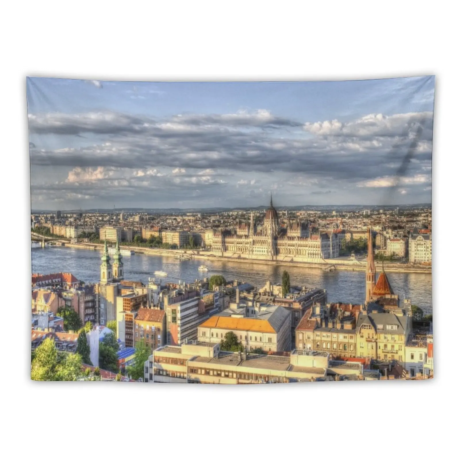 

Budapest City View Tapestry Bedrooms Decorations Things To The Room Tapestrys