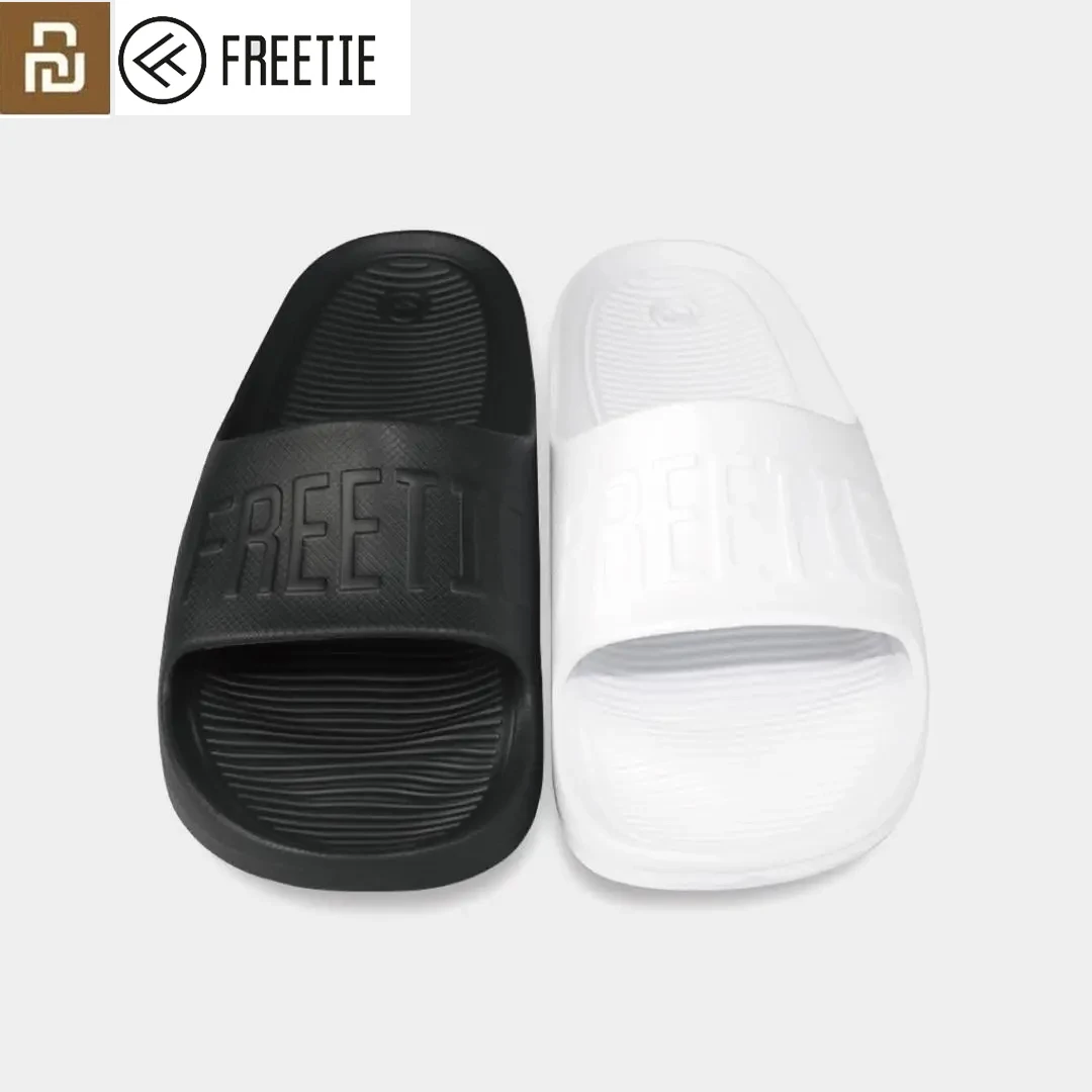 

Спортивные шлепанцы Youpin Freetie для пар, износостойкие эластичные сандалии из ЭВА, Нескользящие тапки для дома, ванной комнаты, Xiaomi Life