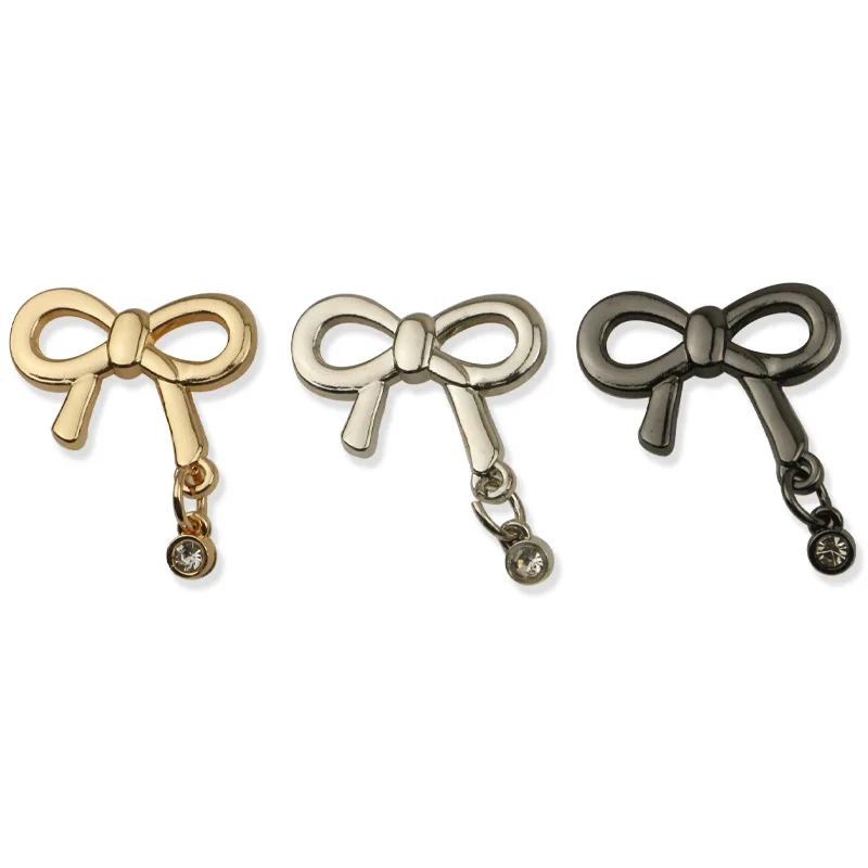 

31mm Metal Clothing Cute Bow Design Clothes Coat for Clothing Fashion Buttons