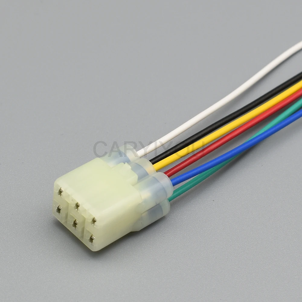 Lot Connecteurs Électriques Étanches 6 Broches HM 090 - Compatible Suzuki, Yamaha, Honda - Pour Moto, Scooter