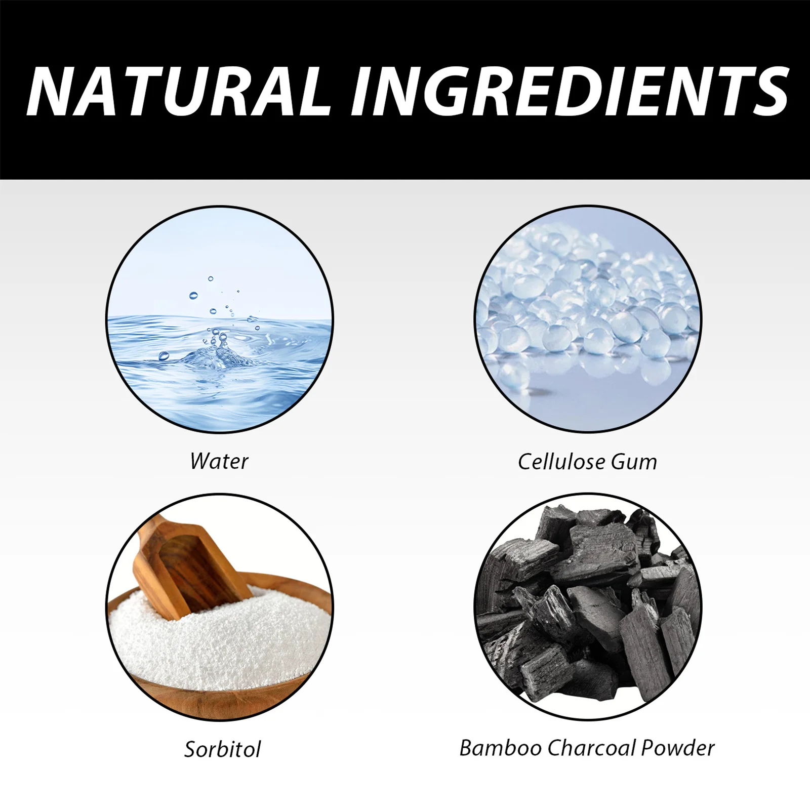 100g Bamboo Charcoal Toothpaste Deep Clean Dispel Smoke Stains Whitening Oral Health Care