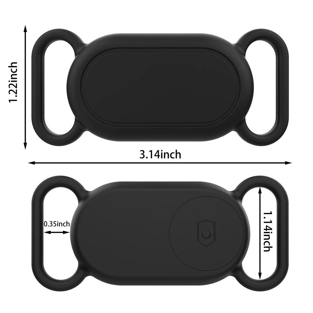 for Galaxy Smart Tag 2 Protective Cover for Galaxy Smart Tag 2 Cover Silicone Shell Gray Blue Pink Green Black