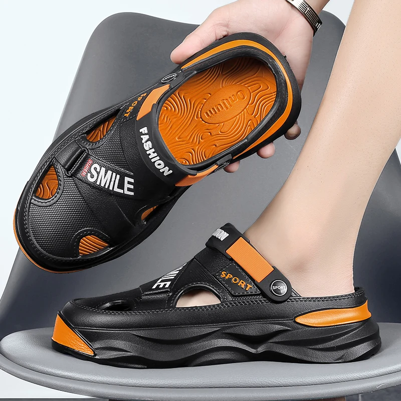 Men Outdoor Sandals Slippers Beach Garden Shoes