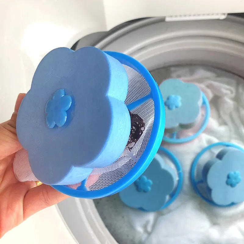 Washing Machine Filter Floating Washing Clothes Hair Filter Bag Universal Floating Care Bag Hair Remover laundry bags laundry hair catcher