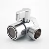 3-Way Tee Faucet Adapter Connector Shower Head Diverter Valve Switch Home Improvement Shower Faucets Water Separator 1