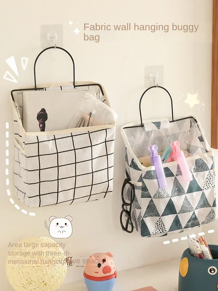 

Тканевая сумка для хранения, настенная сумка, Настенная сумка для ванной комнаты, подвесная карманная сумка
