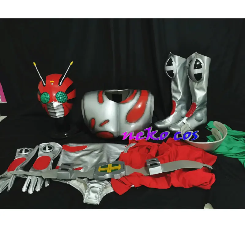 コスプレ　オーダー nekocos ライダー ZX コスプレ衣装ガオ赤青黄白黒スライバーフルセット