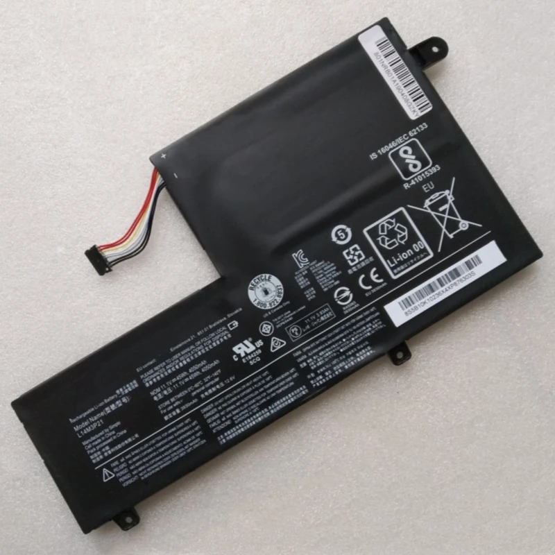 

Аккумулятор L14M3P21 L14L3P21 для Lenovo Yoga Flex 3 1470 1480 I2000 U41 S41-70 1570 S 500S 14ISK 14IBD 15ISK Edge 2 510 80QF R3