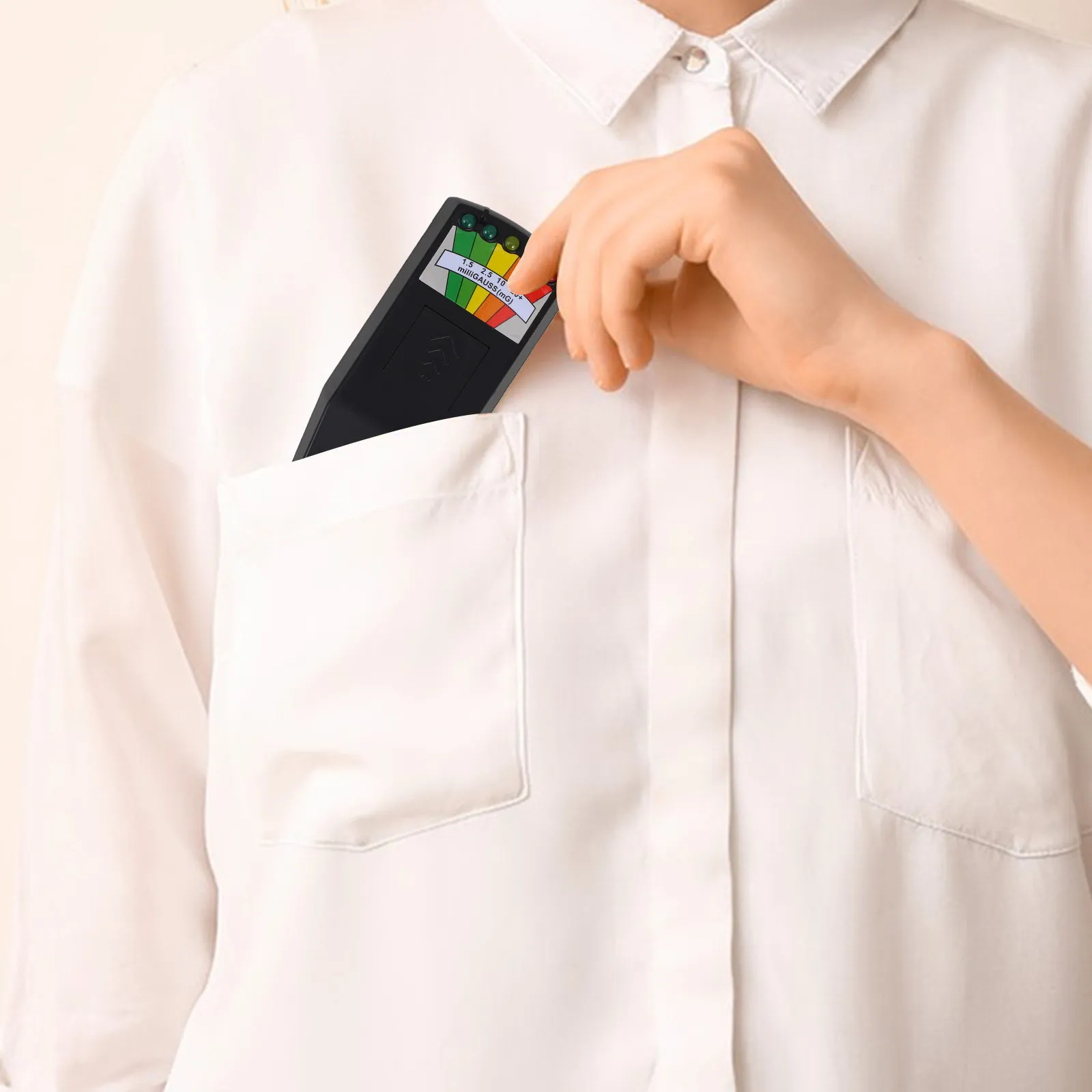 방사선 탐지 장치 고정밀 방사선 분석기 홈 오피스용 휴대용 디지털 EMF 테스터