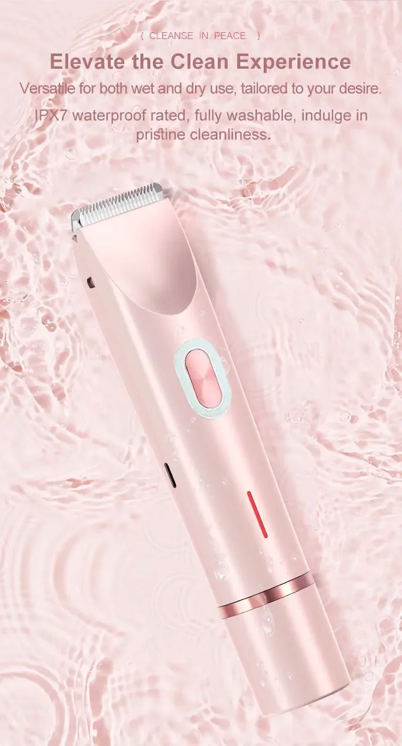 Elektrische dames scheerapparaat epilator voor benen oksels en bikini_voghion.com