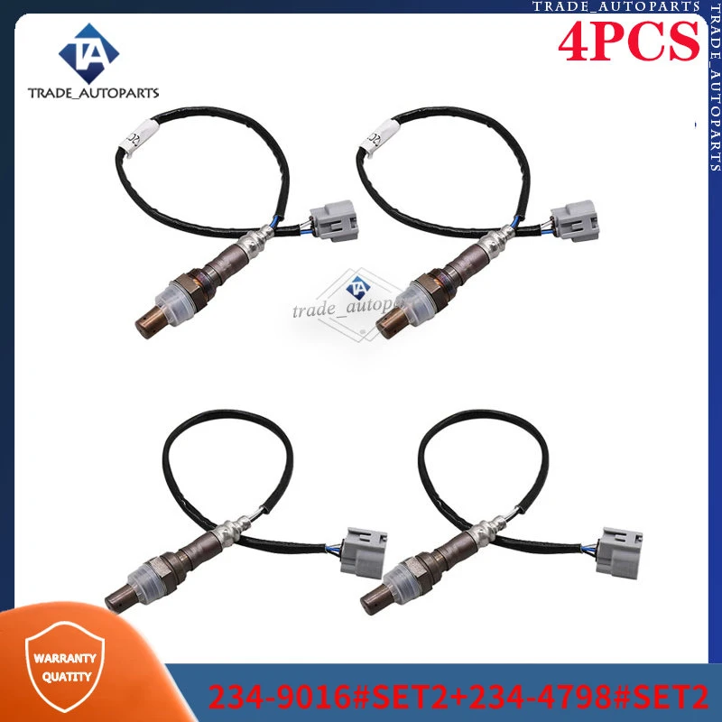 

Кислородный датчик для 2000-2002 Jaguar XK8 XKR XJ8 XJR Vanden Plas O2 Датчик 4 шт. 234-9016 234-4798