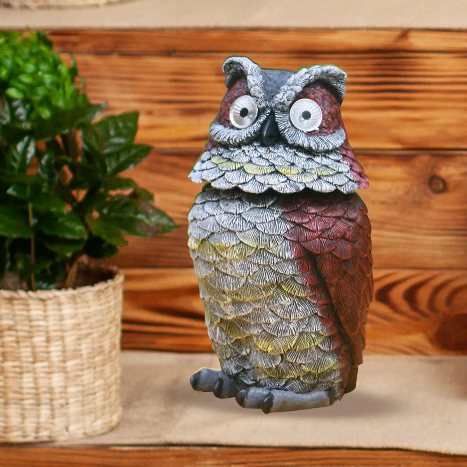 

Owl Solar Lights Owl Solar Electronic Night Light for Yard Courtyard Walkway
