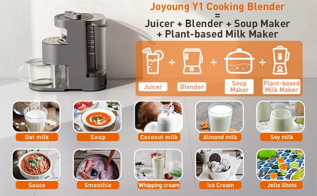 JOYOUNG Soup Maker,Soy, Almond, Nut, Vegan Milk Maker Machine