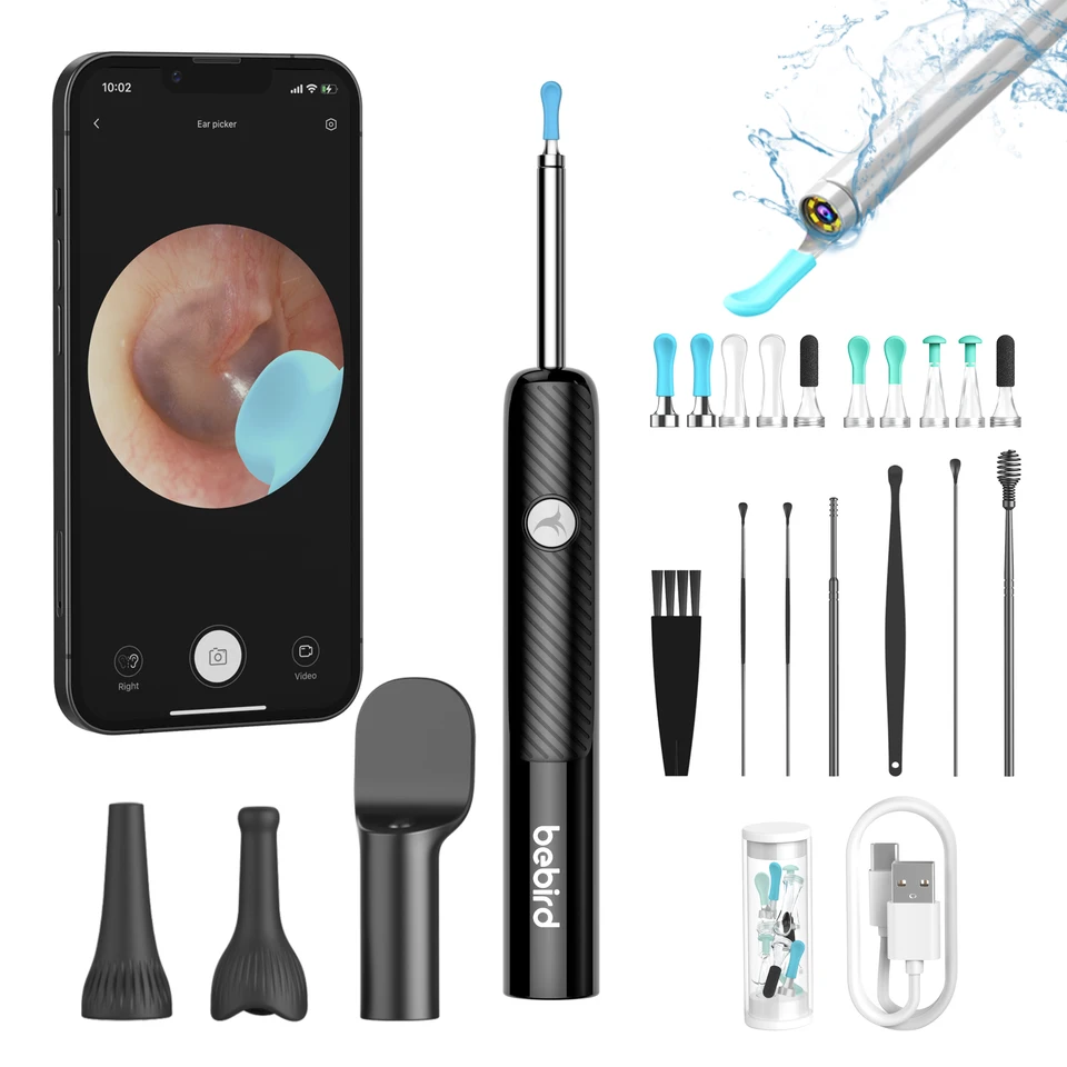 Bebird R3 Cleaner Smart Visual In Ear Wax Removal Tool Cleaning Endoscope Earpick Mini Camera Otoscope Personal Care_voghion.com