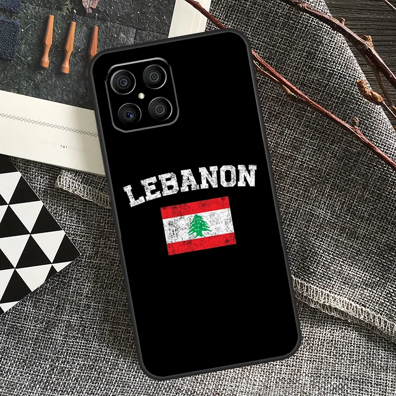 Lebanese Lebanon Flag Case For Honor 90 70 50 Lite Magic 5 Magic 6 Pro X6 X7 X8 X9 X6a X7a X8a X9a X8b X9b Cover