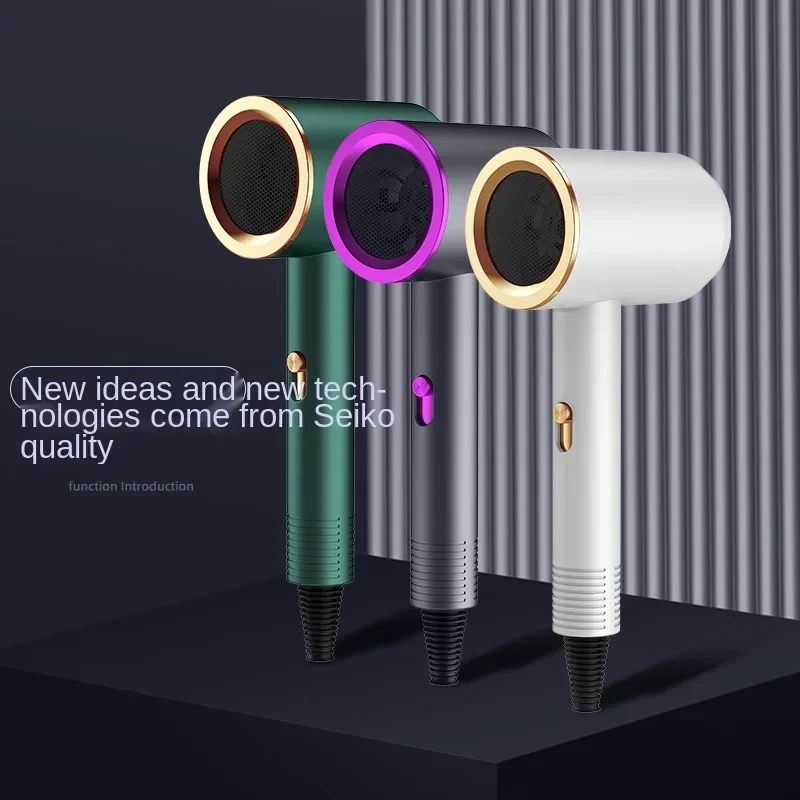 New Professional Salon Hair Dryer with Ionic & Heat Protection Portable for Home Hotel Travel-for Household & Hotel Use