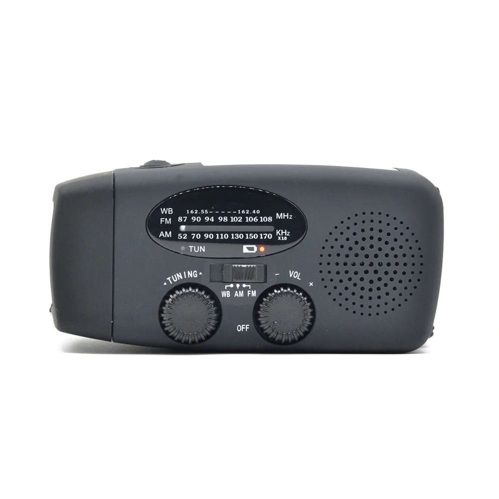 Multifunctional Portable Radio Emergency Flash Light Campers Haven