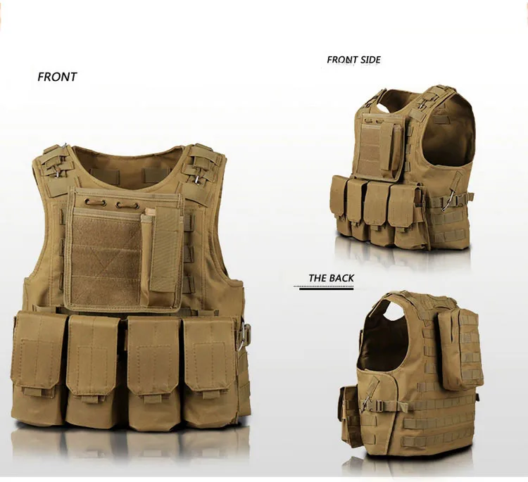 Outdoor Hunting Vest Multi-Function Tactical Vest Military  Airsoft Assault Gear Clothing Waterproof Tactical Vest Combat Vest