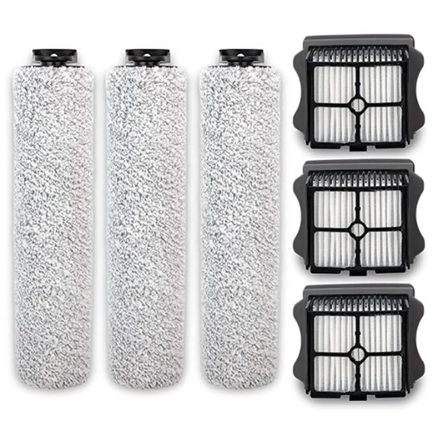 

Replacement Roller Brush and Filter Kit Compatible for Floor One S3 and IFloor 3 Cordless Vacuum