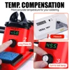 YIHUA 926 LED III Digital Electric Soldering Iron Temperature Adjustable 60W 110W High Power Station With 2 Welding Helping Hand 4