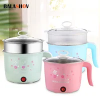 Electric Cooker Home Multifunction Hot Pot 1-2 People Heating Pan Cooking Pot Machine Mini Rice Cooker Kitchen Appliances 1