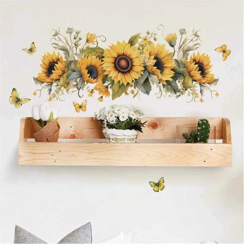 Sunflower Wall Decal 2