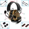TAC-SKY Tactical Headset Comta ii Headset Replacement Accessories Microphone, Microphone Sponge Cover, Battery Cover 1