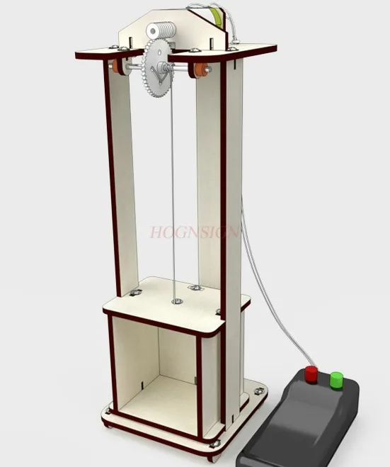 물리 과학 어린이 물리학 스템 실험 장난감 리프트 엘리베이터, DIY 수제 기술 제품, 작은 발명품