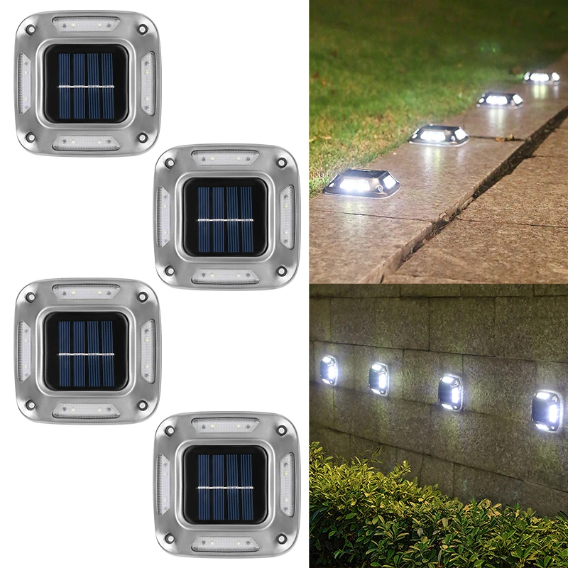 ตัวเลือกสินค้า ไฟ LED โซลาร์เซลล์ 8 ดวง สำหรับทางเดินสวน