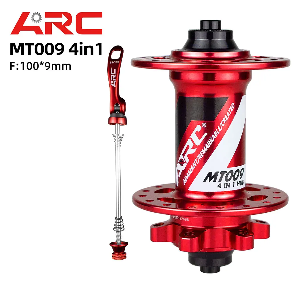 Bike Hubs MT009 BOOST 4 IN 1 Front bike hubs MTB mountain bike hubs 28H 32H 36H 15x110 9 15x100 mm disc brake bicycle hub 28 32 36 holes