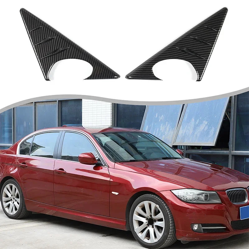 

For BMW 3 Series E90 2004-2012 ABS A-pillar Triangle Decorative Cover Sticker Car Exterior Decorative Accessories