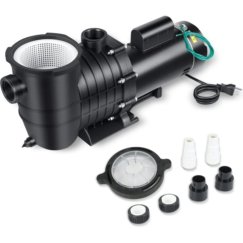 

Самовсасывающий насос для бассейна, 2 скорости, 1725 об/мин/3450 об/мин