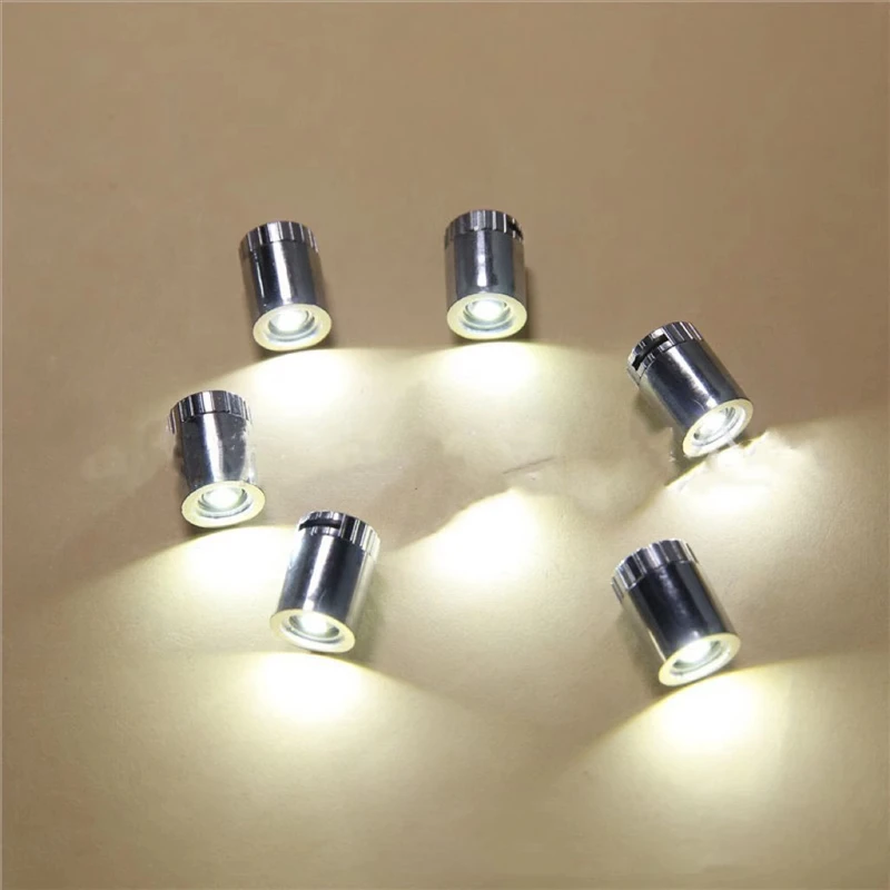 6pcs 미니 Led 램프 모델 DIY 모델 만들기위한 작은 빛 장난감 인형 집 풍선 파티 장식 손 공예 샌드 테이블 레이아웃