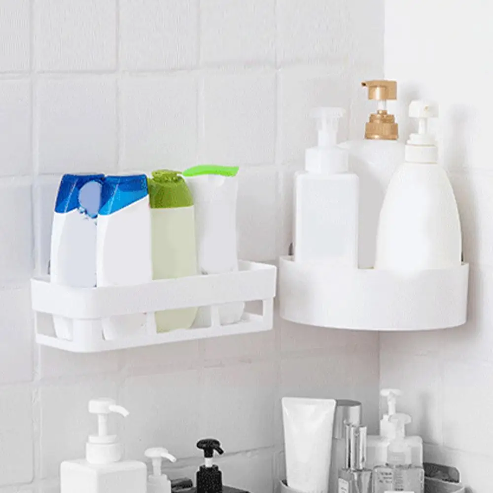 Description Picture 4 of itemWall Mounted Organizer Makeup Table Storage Box Shelf Adhesive Hanger Kitchen Bathroom Storage Rack Drawer Organizer Rack