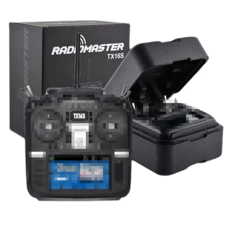 RadioMaster TX16S 2.4G 16CH OpenTX Multi-Protocol Hall Sensor Gimbal Radio Transmitter Mode2 with 5000mah Battery TBS Micro TX