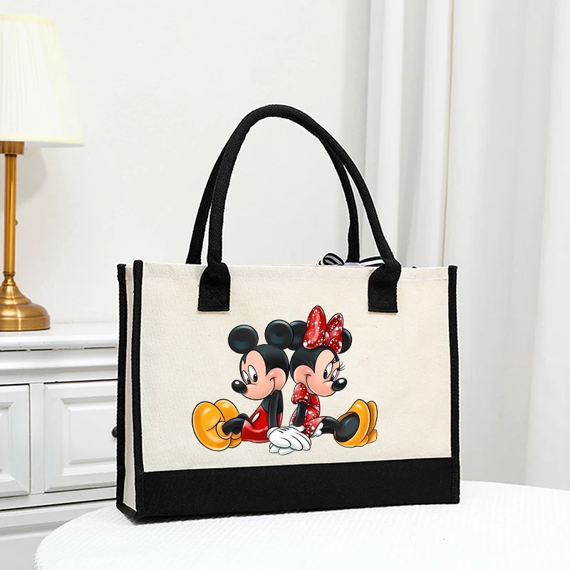 Mickey Mouse Minnie Mouse Women Shoulder Bags Disney Cartoon Anime