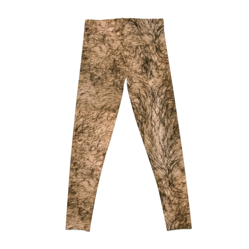 Hairy Legs Costume Funny Leggings Sportswear woman gym harem pants