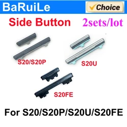 Enhanced External Power and Volume Control Buttons (Set of 2) (2x S20U Silver)