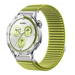 Nylon Loop Sport Band Strap in Various Sizes - Universal Fit for Magic Watch 2 46mm (Green)