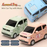 Kids Toys Moneybox Piggy Bank Car Money To Save with Key Fingerprint Password Unlock Cash Coin Bank Alcancias for Children Gifts 1