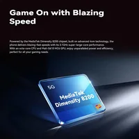 CUBOT MAX 5, Android Smartphone 6.95-inch 5G, Dimensity 8200,4nm, 3.1GHz, 144Hz Large Screen, 24+256GB,Gaming Phone 5