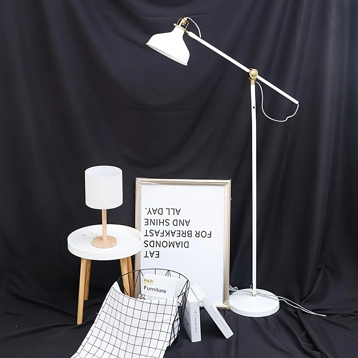 Backdrop Thick White for Photo Shoot Video Recording
