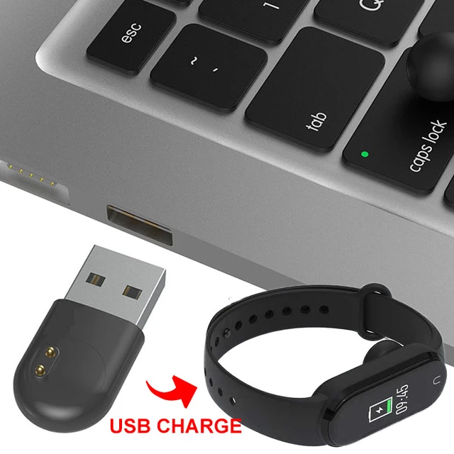 For Xiaomi Mi Band 5 6 USB Charger NFC Global Version Charging Cable for Mi  Band 4 3 2 Portable Wristband Bracelet Adapter