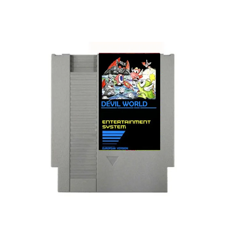 

Картридж игровой Devil World, 72 контакта, 8 бит, для игровой консоли NES