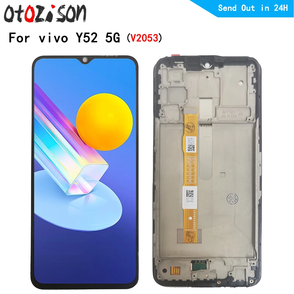 Écran LCD + Vitre Tactile Pour Vivo Y52 5G 6.58 Pouces - Neuf Avec Outils Et Colle