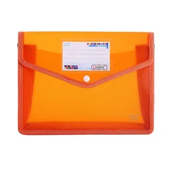 Colorful Twill Waterproof Expanding Office and Student Document Organizer (Orange A5)