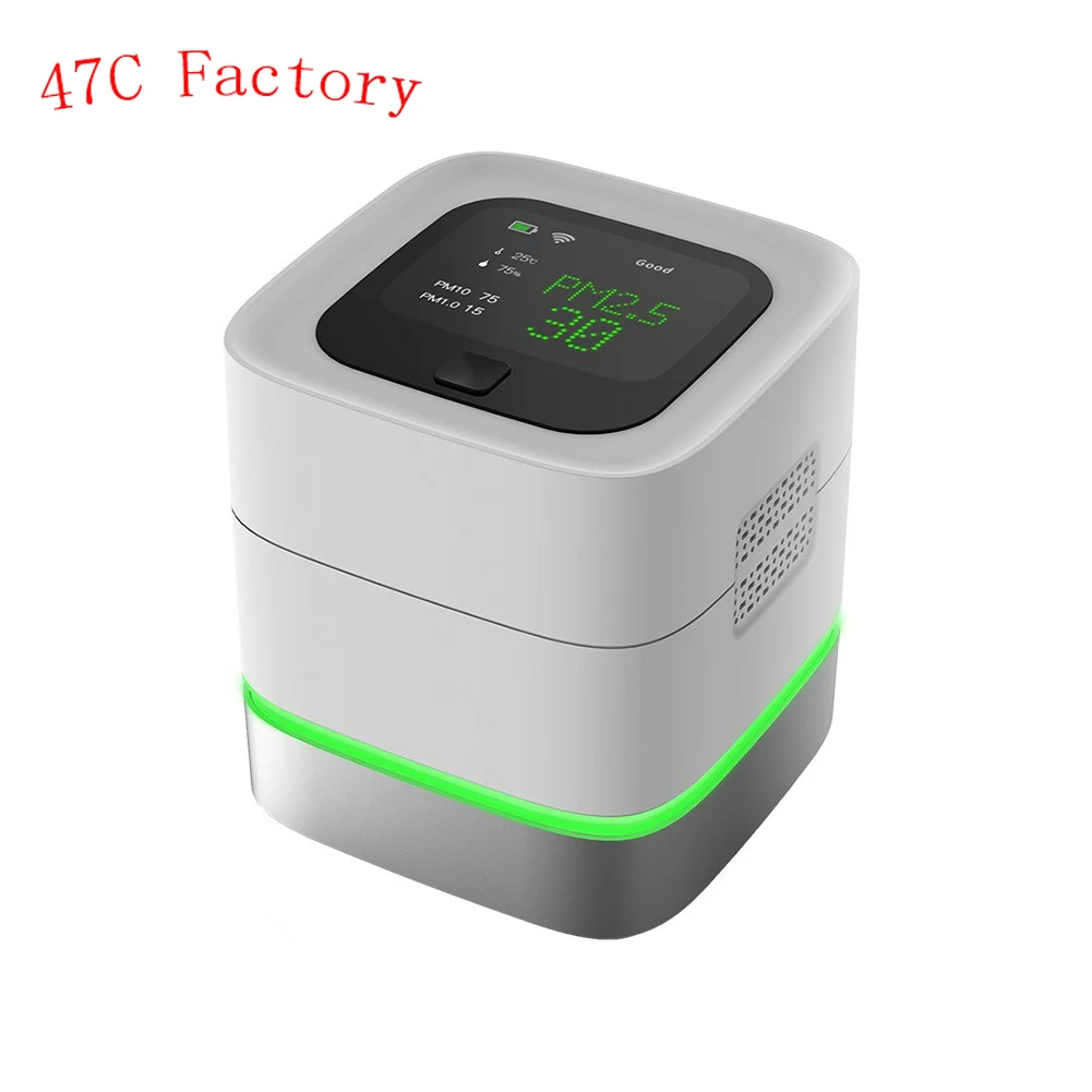 

WiFi/ZigBee Environmental Sensor Air Quality Sensor PM2.5 VOC CO2 Smart Environmental Detector