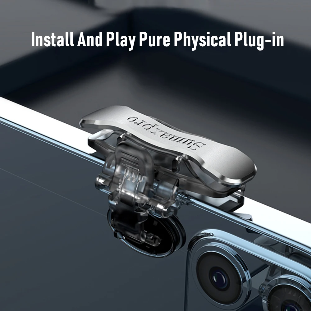 6/2PCS Game Trigger Controller Joystick Button Shooters 2PCS Sweatproof Fingertip Cover Sleeve For 4-13mm Thickness Mobile Phone