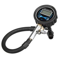 Car Tyre Pressure Tester LCD Display Digital Test Inflation LED Backlight Car Tire Air Pressure Inflator for Motorcycle Bike 2
